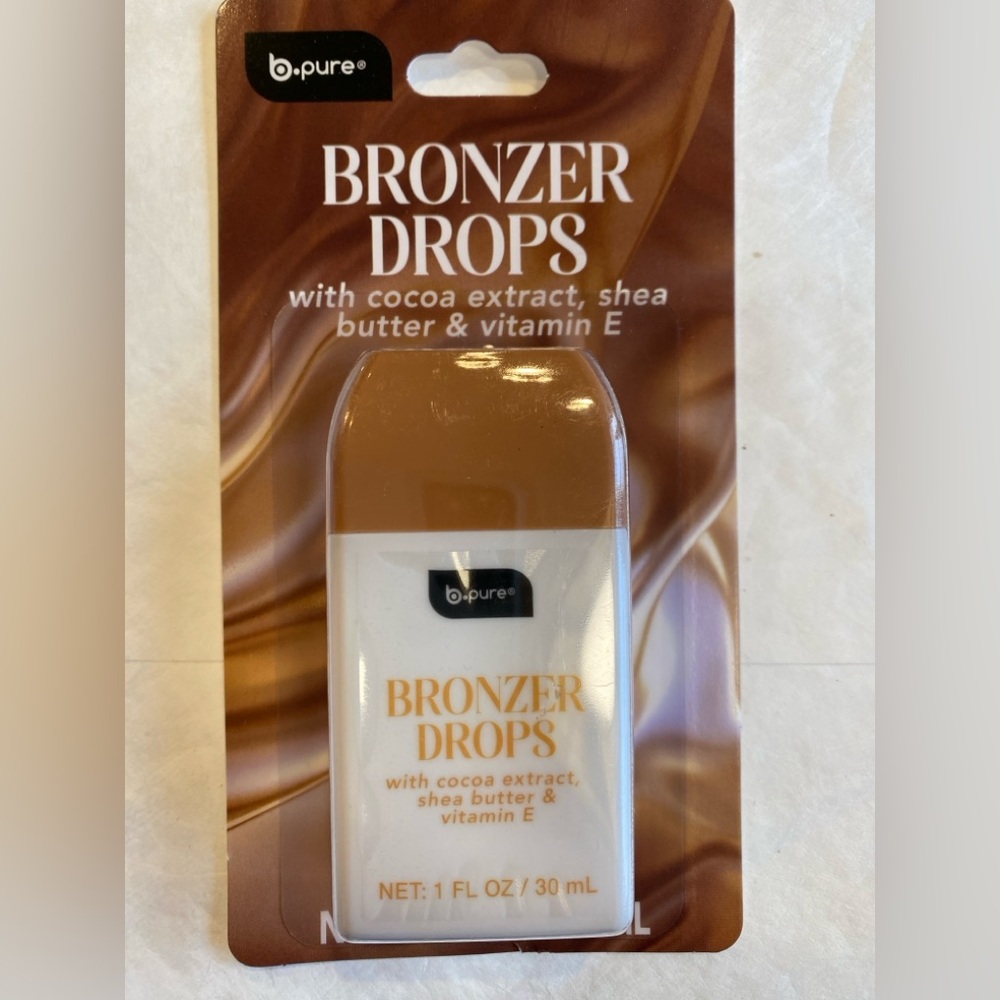 $6 or Free Gift Bronzer Drops w/$20 purchase no Paraben no Phthalates b pure 1oz